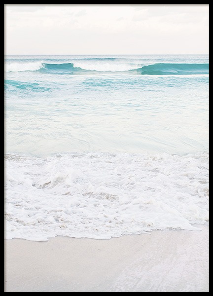 Dreamy Pastel Beach No1 Poster in the group Posters & Prints / Nature / Tropical at Desenio AB (10630)