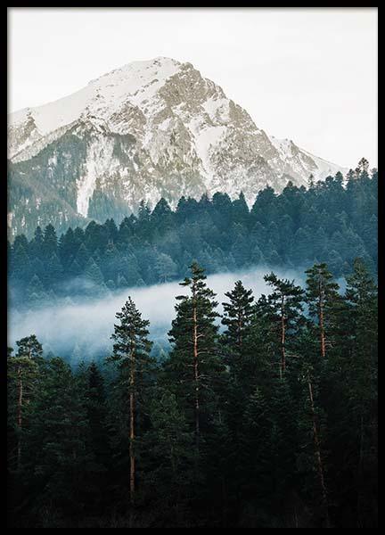 Mountain and Forest Poster in the group Posters & Prints / Nature at Desenio AB (11634)