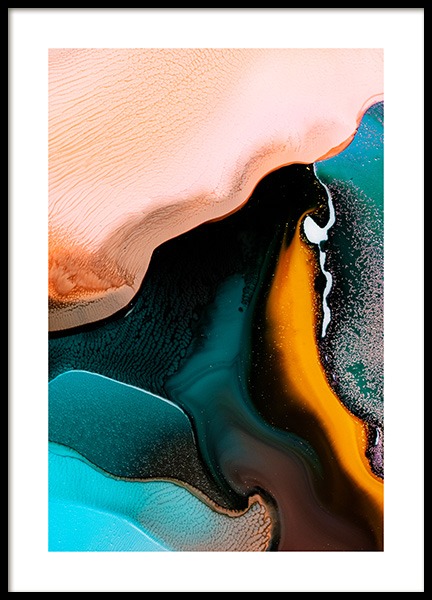 Abstract Inks No2 Poster in the group Posters & Prints / Art prints at Desenio AB (12231)