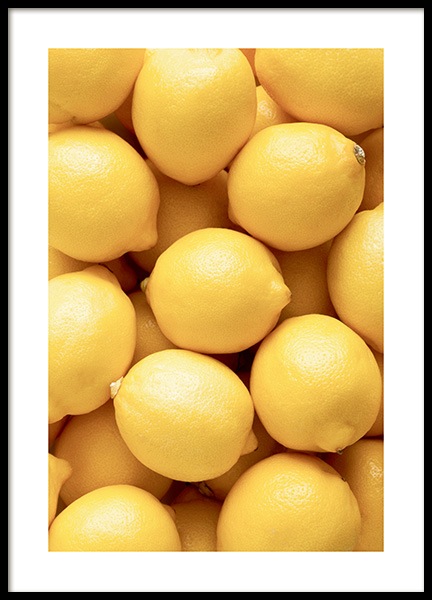 Lemons Poster in the group Posters & Prints / Kitchen at Desenio AB (12865)