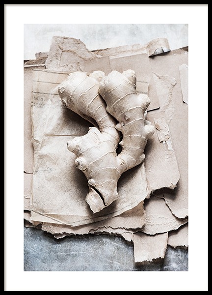 Ginger Root Poster in the group Posters & Prints / Kitchen at Desenio AB (13276)