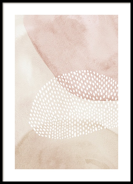 Sheer Shapes No1 Poster