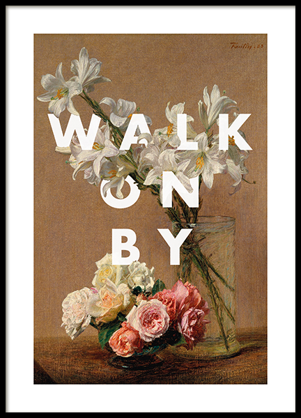 Walk on By Poster
