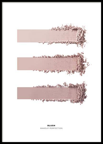 Three Shades Of Pink Poster in the group Posters & Prints / Fashion at Desenio AB (3376)