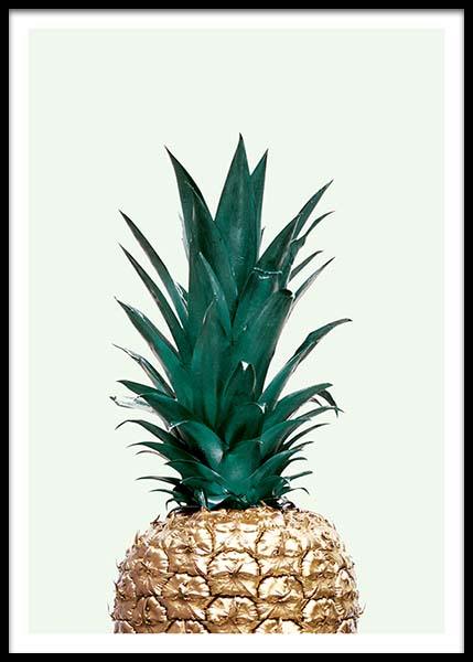 Green Pineapple, Poster in the group Posters & Prints / Art prints at Desenio AB (8210)