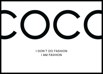 I Am Fashion Poster