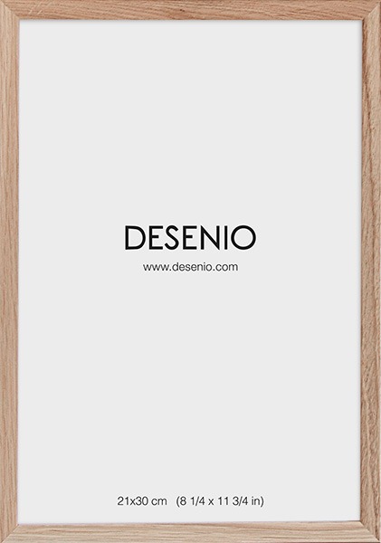  - Wooden oak frame for posters in 21x30