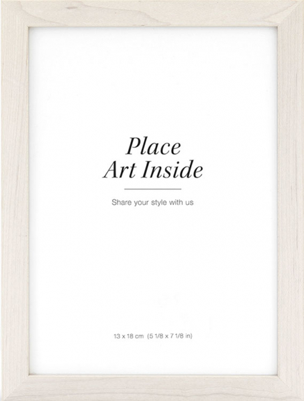  - Wood frame in light wood for posters in 13x18