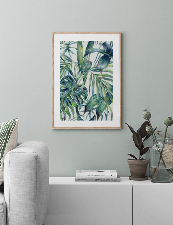 Watercolor Pattern Poster
