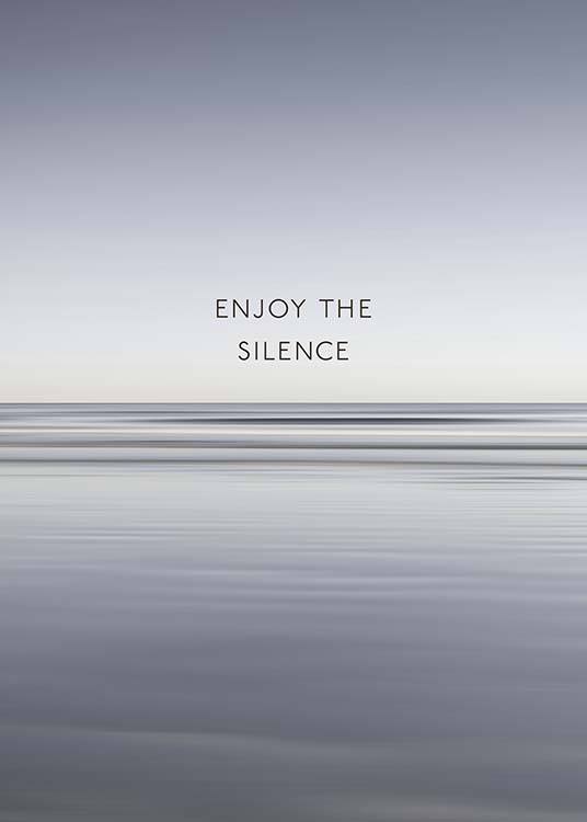 Enjoy The Silence Poster / Nature at Desenio AB (10300)