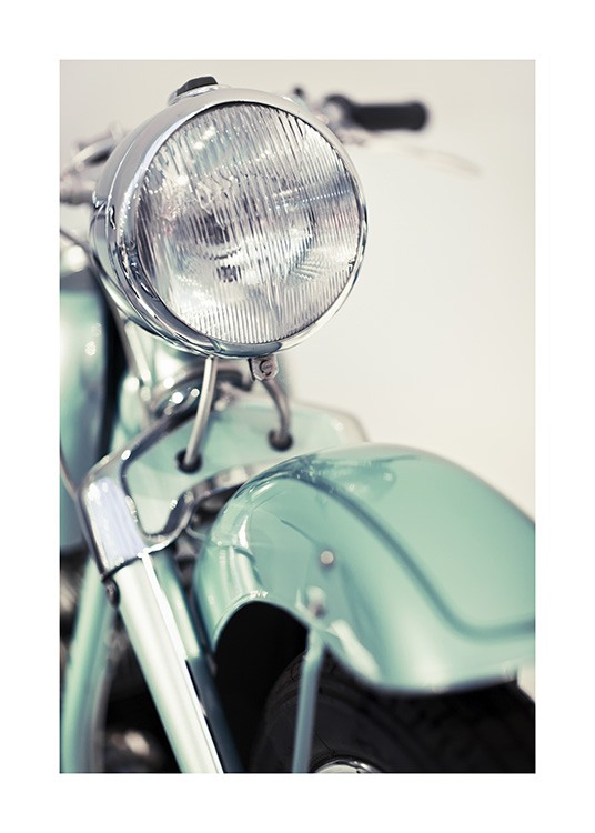 Retro Motorcycle Poster / Photography at Desenio AB (10639)