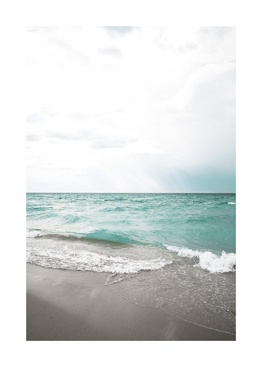 Turquoise Beach Poster / Tropical at Desenio AB (10820)