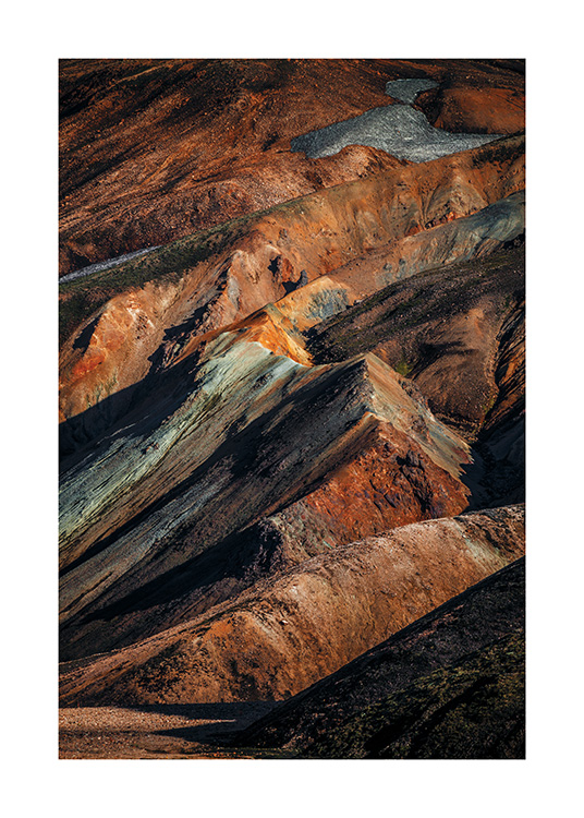 Abstract Mountains Poster / Nature at Desenio AB (11153)