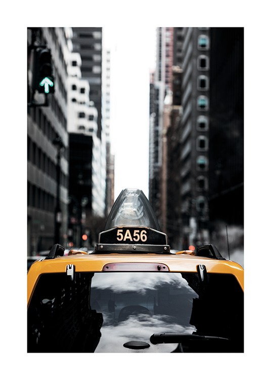 NYC Taxi Poster / Photography at Desenio AB (11327)
