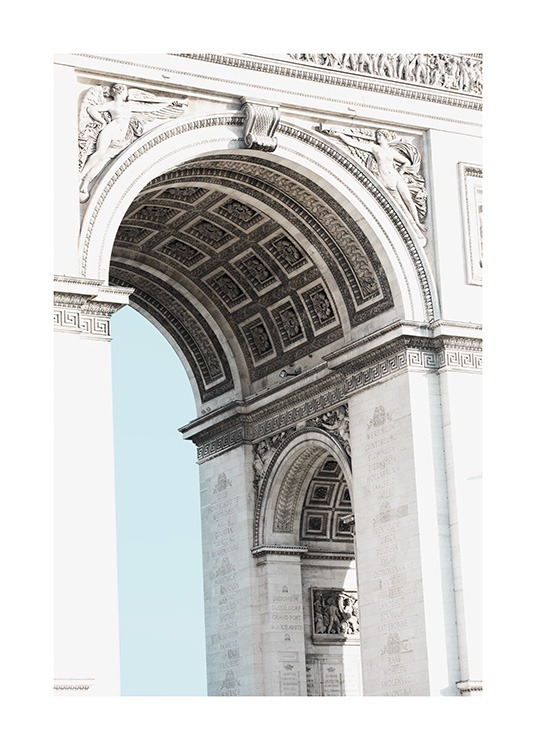 Arc de Triomphe Detail Poster / Photography at Desenio AB (11335)