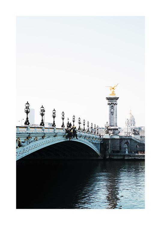 Pont Alexandre III Poster / Photography at Desenio AB (11336)