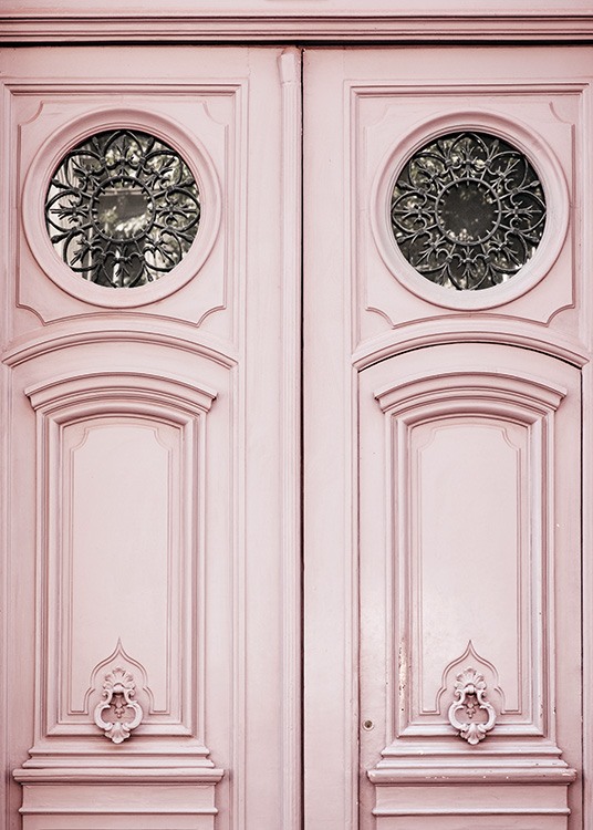 Pink Door Poster / Photography at Desenio AB (11349)