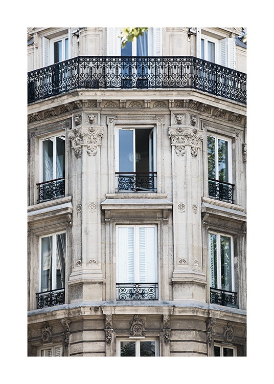 Paris Facade Poster / Photography at Desenio AB (11352)