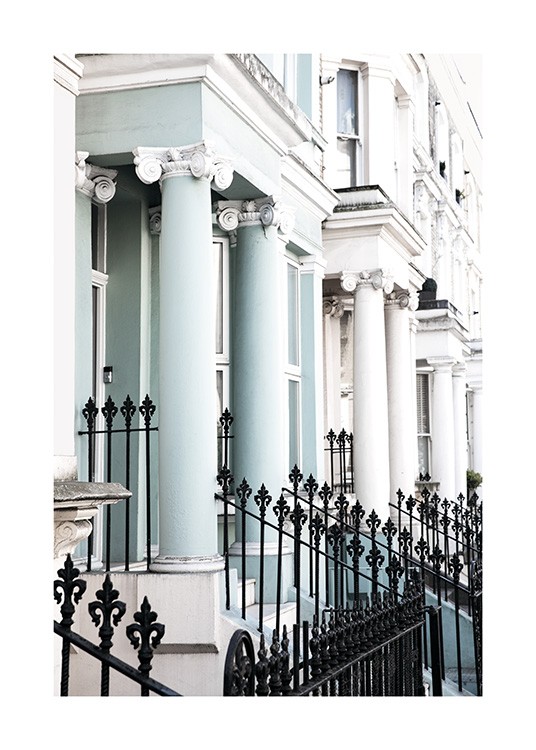 Notting Hill Facade Poster / Photography at Desenio AB (11367)