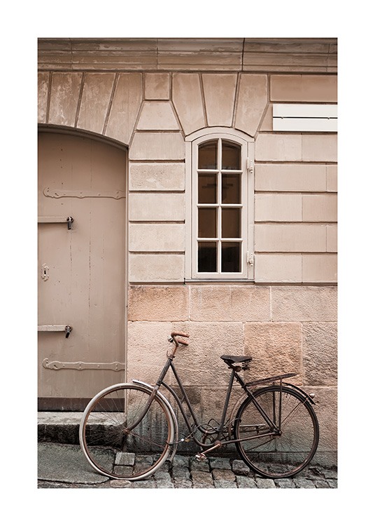 Bike in Old Town Poster / Photography at Desenio AB (11579)
