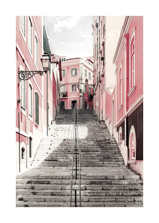 Street of Lisbon Poster / Photography at Desenio AB (11808)
