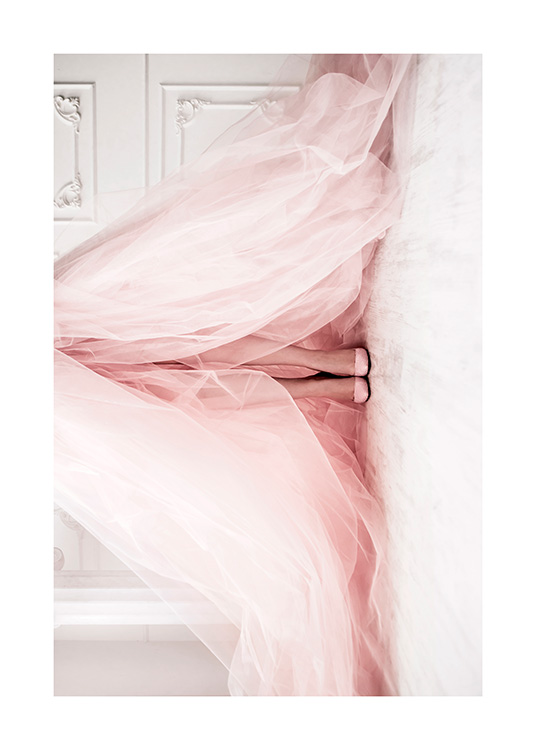 Pink Dress Poster / Photography at Desenio AB (12265)