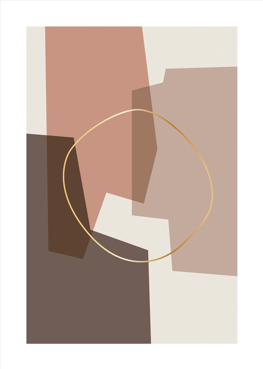 Abstract Composition Poster