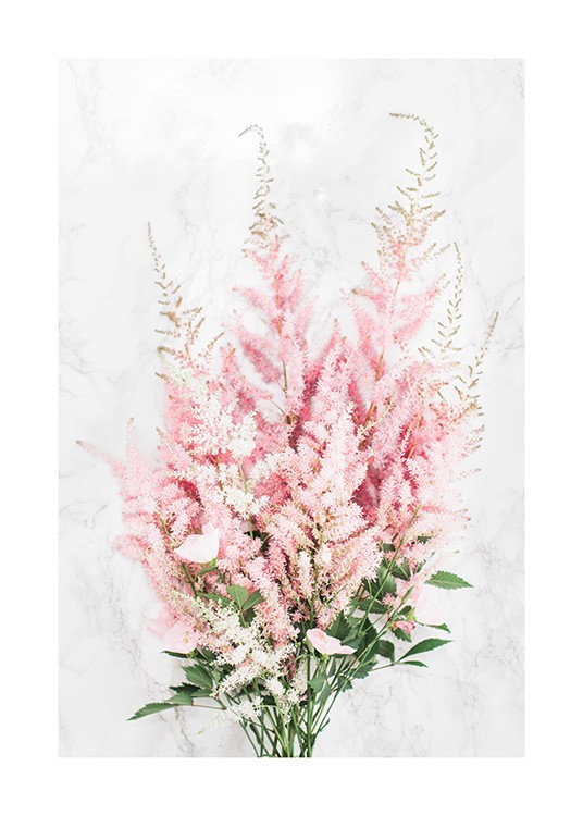 Astilbe Bouquet Poster / Photography at Desenio AB (12825)