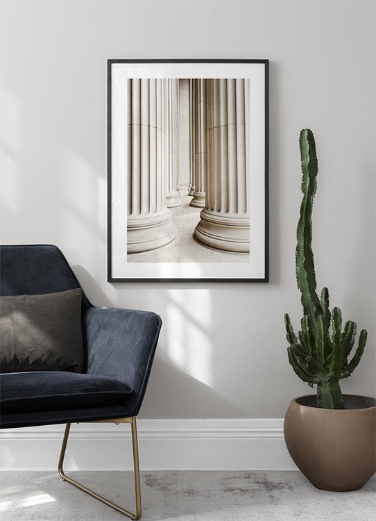 Marble Columns Poster