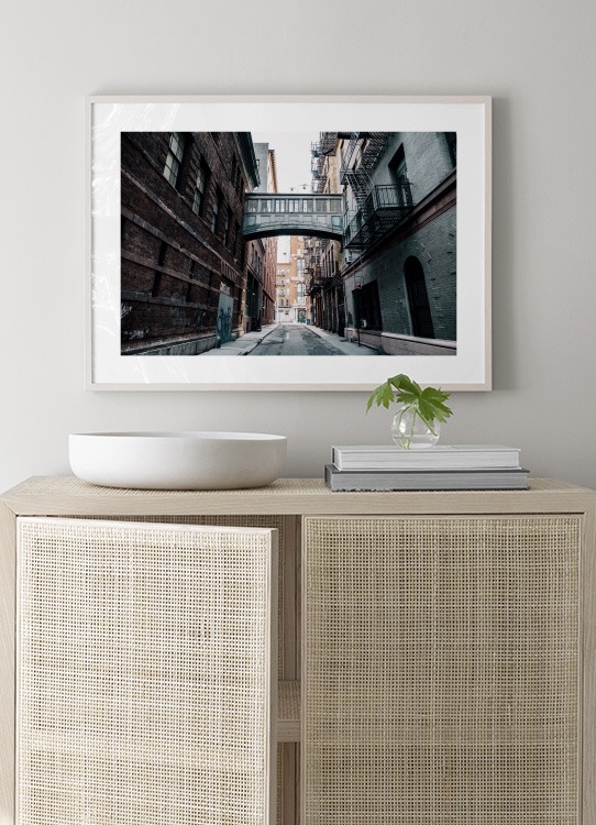 Tribeca Alleyway Poster