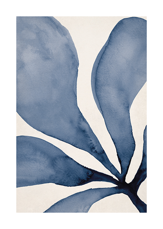 Watercolor Seaweed No1 Poster