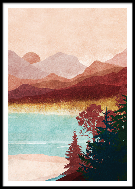 Lake Right Poster