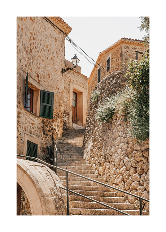  – The Stairs of Deia, situated in Mallorca, Spain