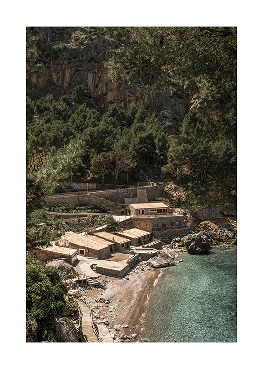  – A photograph of a hidden cove on the island of Mallorca, Spain