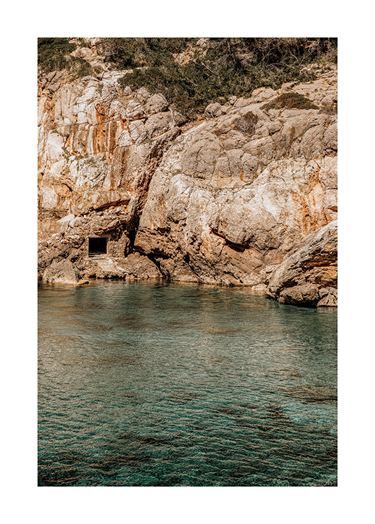  – An image of rocks on the coast in Mallorca