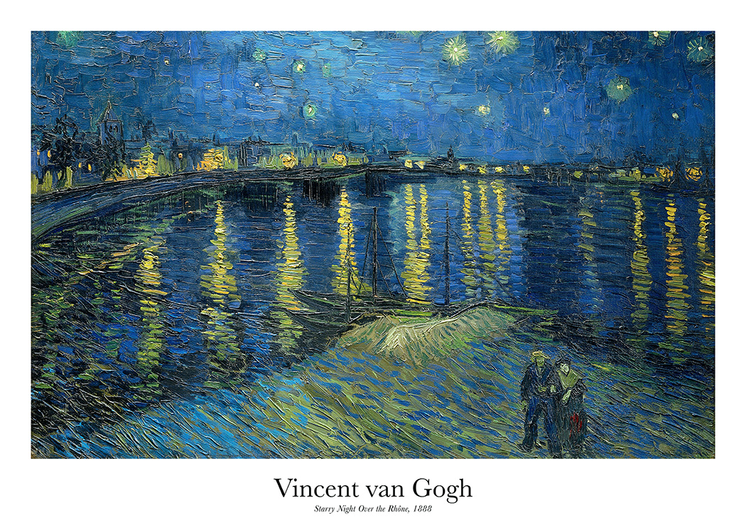 – Famous art print by Van Gogh