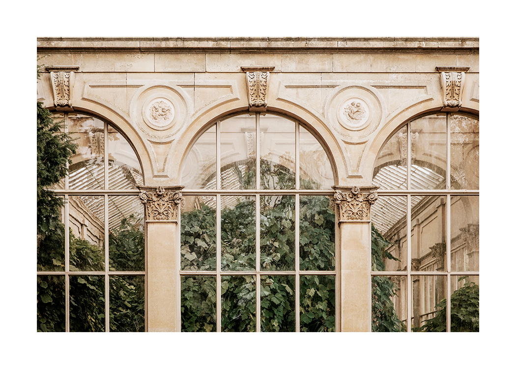  – The arches in an orangery
