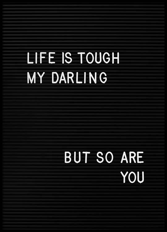 life-is-tough-my-darling-poster