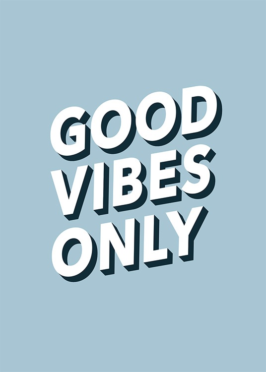 Good Vibes No2 Poster