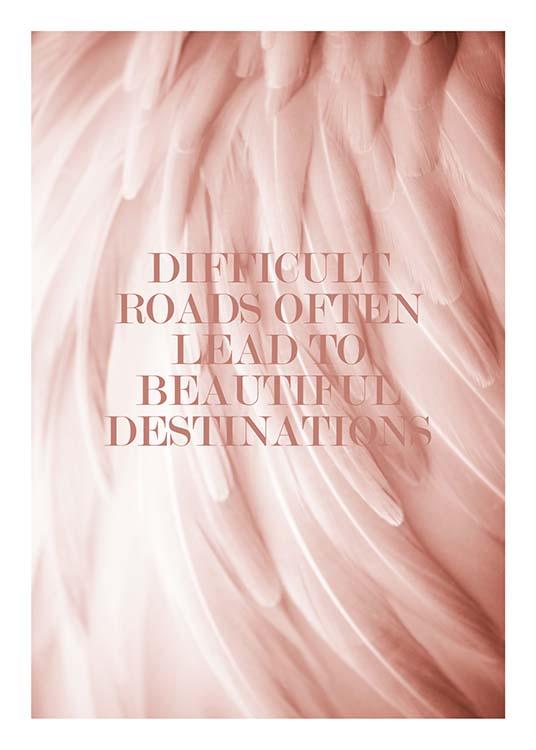 Beautiful Destinations Poster / Text posters at Desenio AB (2650)