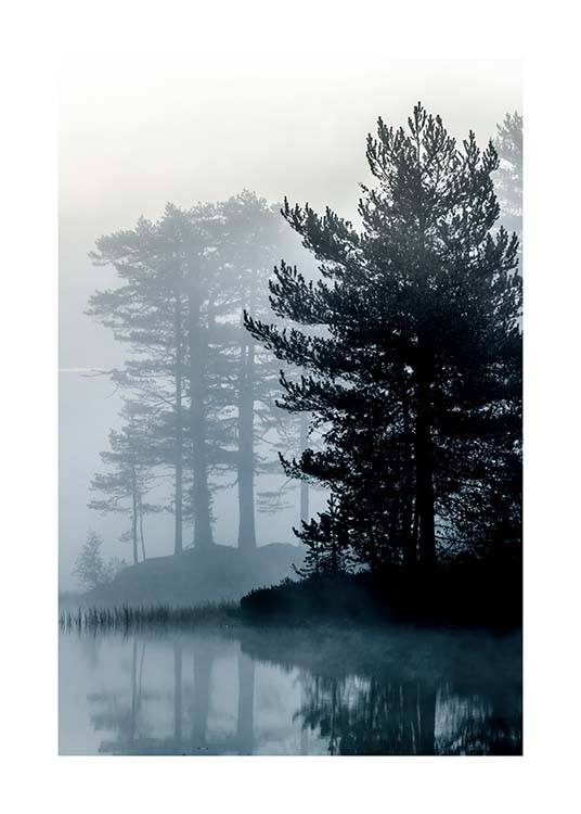 Forest By The Lake Poster / Nature at Desenio AB (2861)