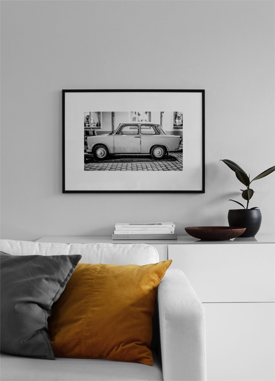 Vintage Car Poster
