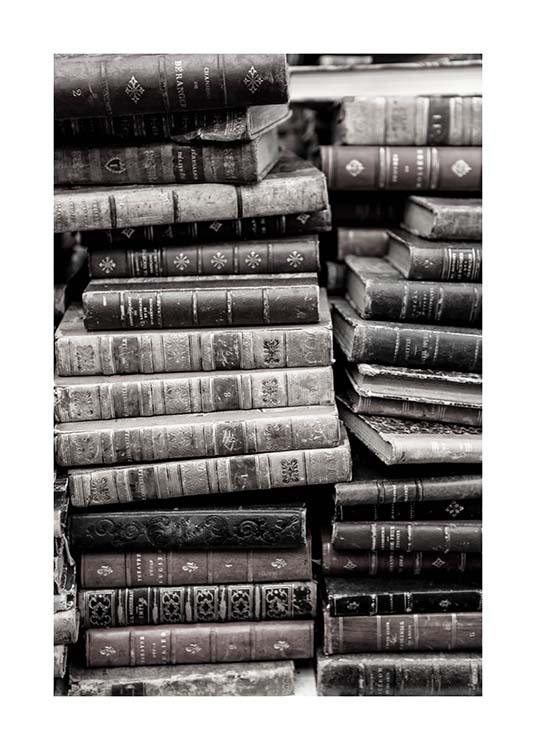 Old Books Poster / Photography at Desenio AB (3432)