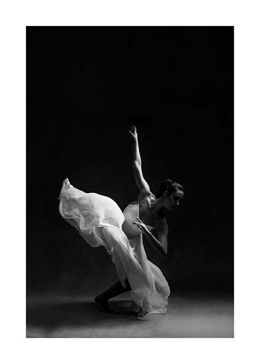 Ballerina Dancer No2 Poster