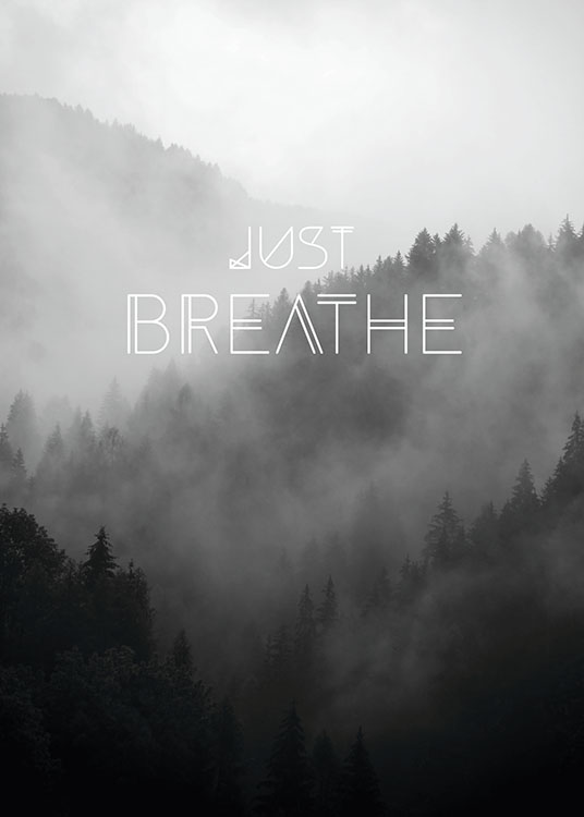 Just Breathe, Poster / Nature at Desenio AB (8150)
