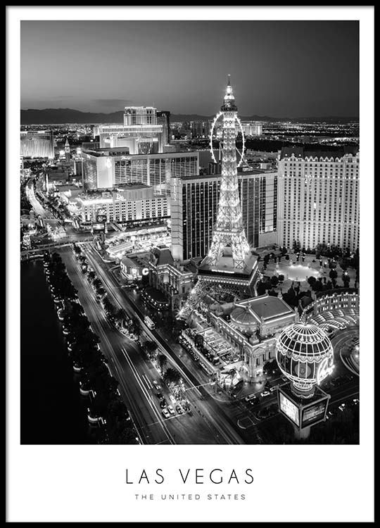 Las Vegas Poster - Las Vegas Wall Art Las Vegas Poster - Las Vegas Wall Art