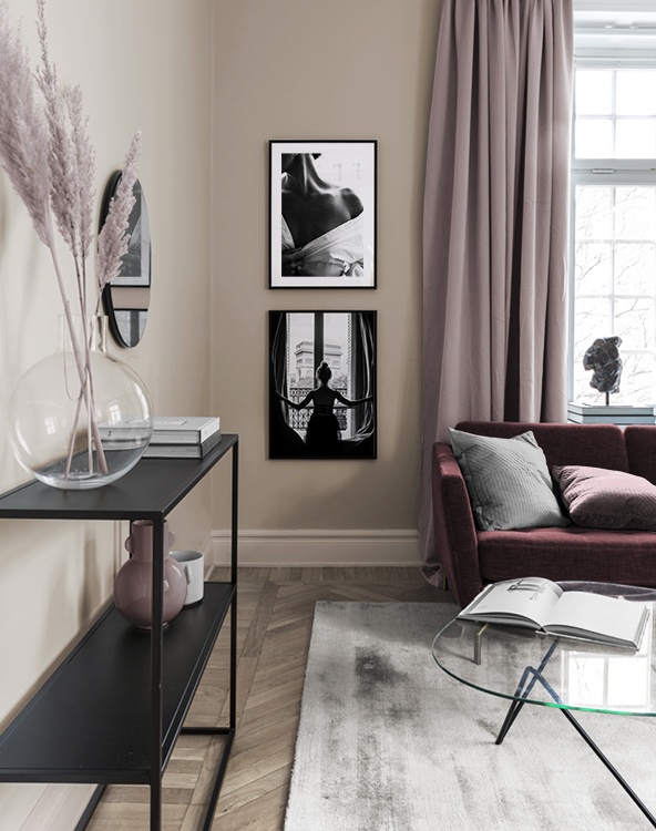 Black-and-white photo art