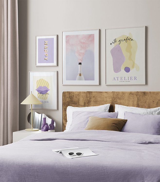 Abstract pastels