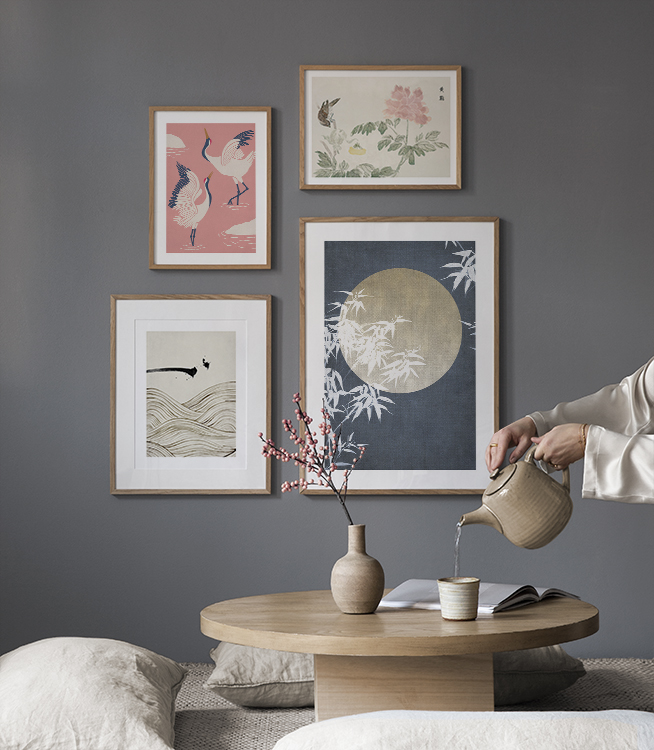 Art prints for a statement in the living room