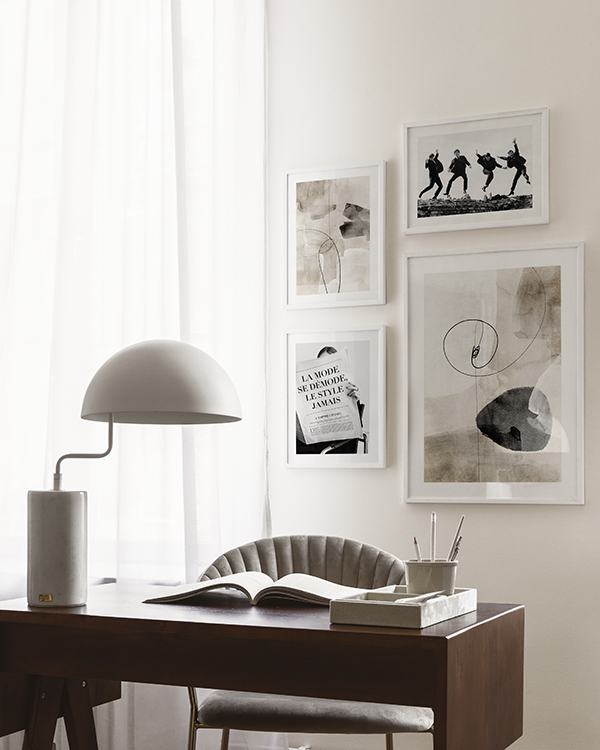 Botanic art for livingroom